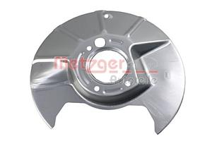 Metzger Spritzblech, Bremsscheibe Hinterachse links  6115487