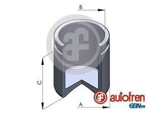 Autofren Seinsa Kolben, Bremssattel Hinterachse  D025802