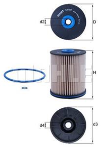 Mahle Original Kraftstofffilter  KX 567D