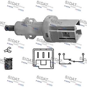 FISPA Bremslichtschalter FIAT,PEUGEOT,CITROËN 5.140025 7682536,453432,500319244 46530958,46543839,46742766,60805125,7627401