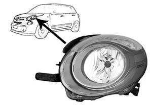 fiat Koplamp