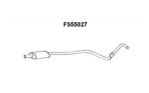 faurecia Mittelschalldämpfer Easy2Fit mit Anbauteilen hella für renault super 5
