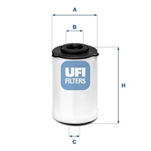 UFI Kraftstofffilter  26.H2O.03