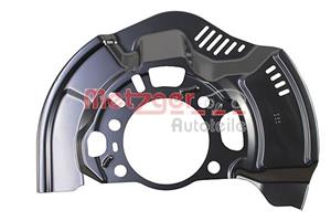 Metzger Spritzblech, Bremsscheibe Vorderachse links  6115315