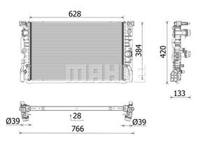 bmw Radiateur CR2696000P