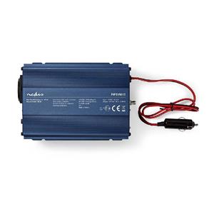 Nedis 12V naar 230V Zuivere Sinus Spanningsomvormer - 150W - Blauw