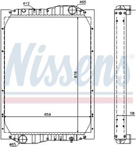 Nissens Kühler, Motorkühlung  69601A