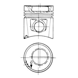 Zuiger KOLBENSCHMIDT 93990600