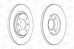Champion Bremsscheibe Vorderachse  562044CH