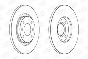 Champion Bremsscheibe Vorderachse  562044CH