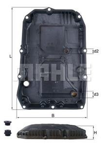 mahleoriginal Ölwanne, Automatikgetriebe Mahle Original HX 196 KIT