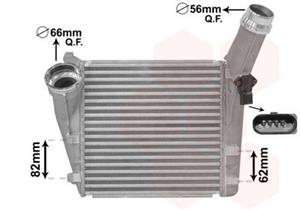 porsche Intercooler, inlaatluchtkoeler 74004086