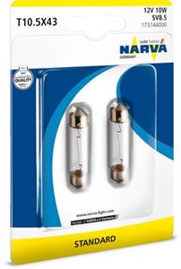 Gloeilamp, kentekenplaatverlichting NARVA 173144000