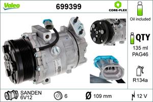 Kompressor, Klimaanlage Valeo 699399