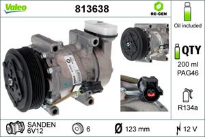 Kompressor, Klimaanlage Valeo 813638