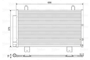 lexus Condensor, airconditioning