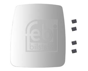 Febi Bilstein Spiegelglas, Außenspiegel beidseitig  180418