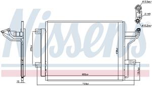 mazda Condensor, airconditioning 940909