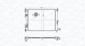 magnetimarelli Kühler, Motorkühlung Magneti Marelli 350213179500