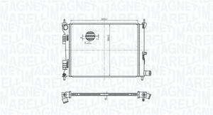 magnetimarelli Radiateur MAGNETI MARELLI, u.a. für Hyundai, KIA