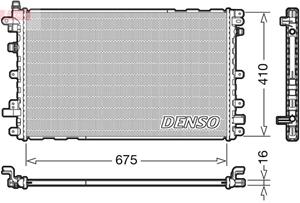 Radiateur DENSO, u.a. für Opel