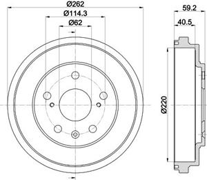 suzuki Remtrommel 8dt 8DT355303391