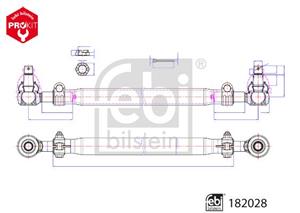 Spurstange ProKit FEBI BILSTEIN 182028