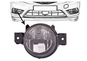 nissan Mistlamp 3341996