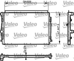 audi Radiateur 735559