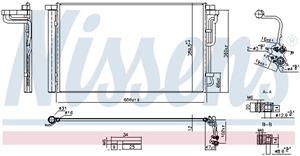 hyundai Condensor, airconditioning 941262