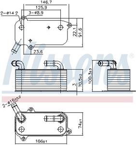 Volkswagen Oliekoeler, automatische transmissie 91389