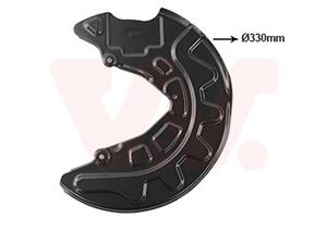 vanwezel Spritzblech, Bremsscheibe Vorderachse links Van Wezel 5766371