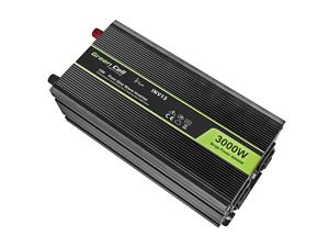 Inverter 12V Voltage Auto Omvormer 12V naar 230V, 3000W/6000W, Volledige sinusgolf