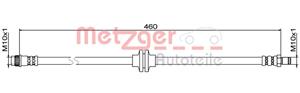 Metzger Bremsschlauch Vorderachse  4111833