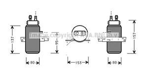 saab Droger, airconditioning SBD043