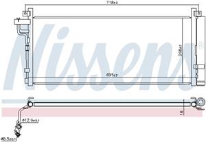 kia Condensor, airconditioning 940935