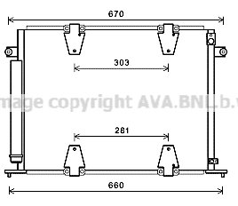 suzuki Condensor, airconditioning SZ5135D