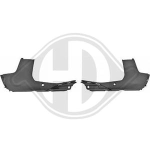 DIEDERICHS Spoilerlippe PEUGEOT 4236449 1617973780 Spoilerschwert,Stoßstange Lippe,Spoiler