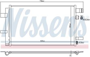 subaru Condensor, airconditioning 940933