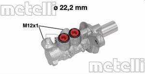 Metelli Hauptbremszylinder  05-0757