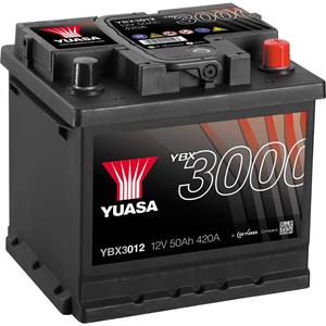 Yuasa SMF YBX3012 Autoaccu 50 Ah T1 Celopbouw 0