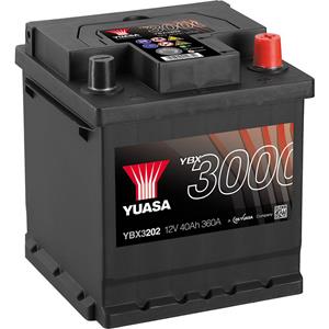 Yuasa SMF YBX3202 Autoaccu 40 Ah T1 Celopbouw 0