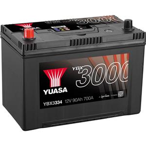 Yuasa SMF YBX3334 Autoaccu 90 Ah T1 Celopbouw 1