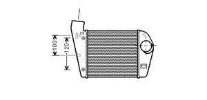 audi INTERCOOLER RECHTS A6 2.7TDi 03004308