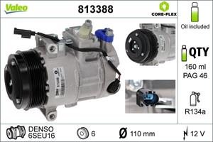 mercedes Compressor, airconditioning 813388