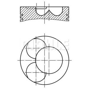 Mahle Zuiger  456 24 00