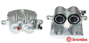 Brembo Bremssattel Vorderachse links hinter der Achse  F 86 028