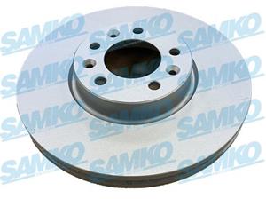 SAMKO Bremsscheibe Vorderachse  C1028VR