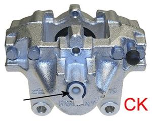 Textar Bremssattel Hinterachse links  38142800