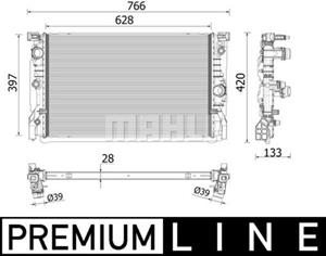 bmw Radiateur CR2223000P